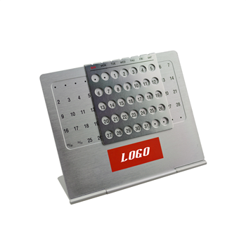 Aluminium Alloy Perpetual Calendar 