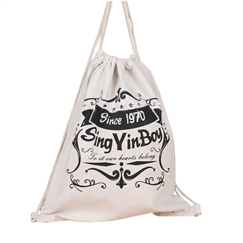 Canvas Drawstring Backpack