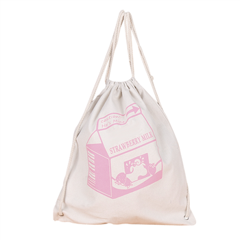 Canvas Drawstring Backpack