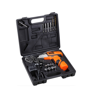  45pcs Multifunction Charging Electric Cordless Screwdriver Kit Set