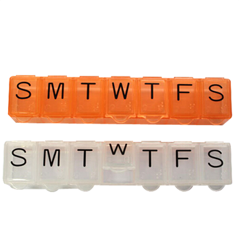 Seven Day Pill Box / Pill Case