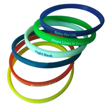 Thin Silicone Bracelet