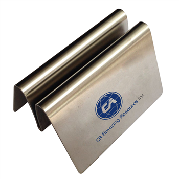 Stainless Menu Clip