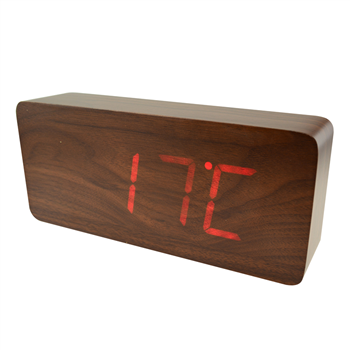 Rectangular Wooden Clock
