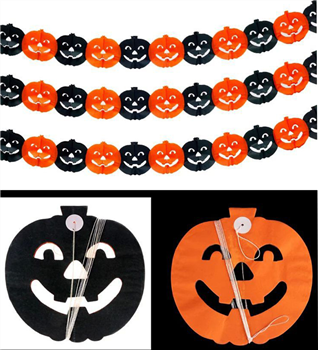 Halloween Pumpkin Garland