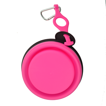 Big Collapsible TPE Pet Bowl with Hanger and Carabiner