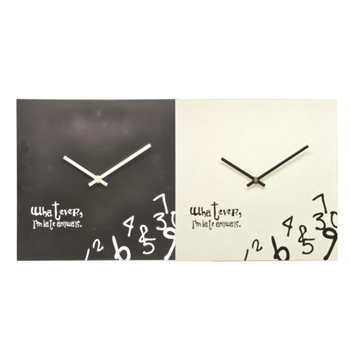 MDF Square Wall Clock