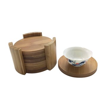 Bamboo Coaster Set