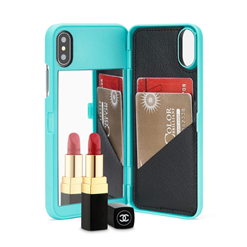Mirror Wallet Smart Phone Case