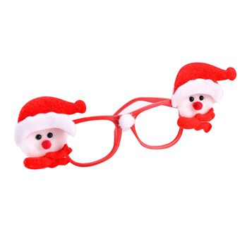 Christmas Plastic Decoration Glasses Frame