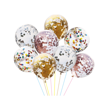  Blow Up Glitter Balls