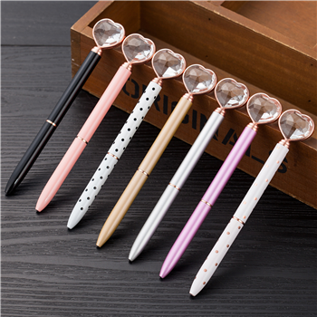 Crystal Heart Pen