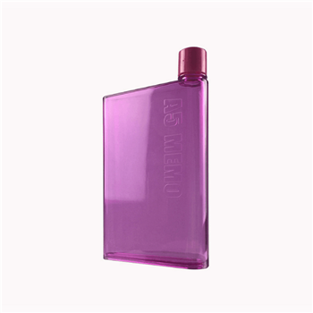 Flat A5 memo water bottle