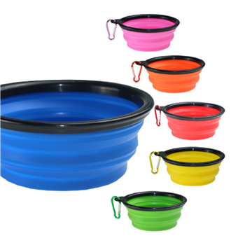 Foldable Silicone Dog Bowl