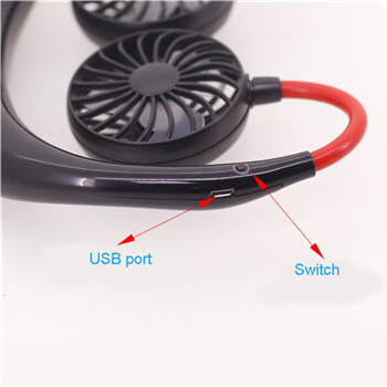 Neckband Flexible Mini Fan