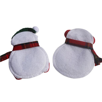 Christmas Snowmen Knife and Fork Bag