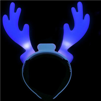 Led Flashing Christmas Reindeer Antler Headbands