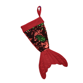 Mermaid Sequins Sock Christmas Bag