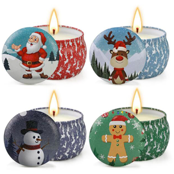 Christmas Candle Gift Box