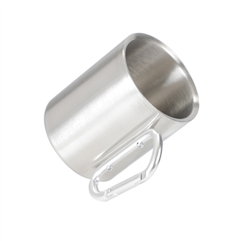 10OZ Carabiner Handle Stainless Steel Mug