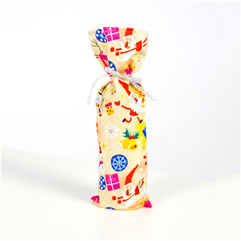 Printed Christmas Wine Cover
