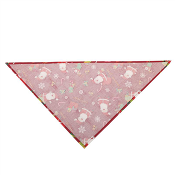 Christmas pet saliva towel