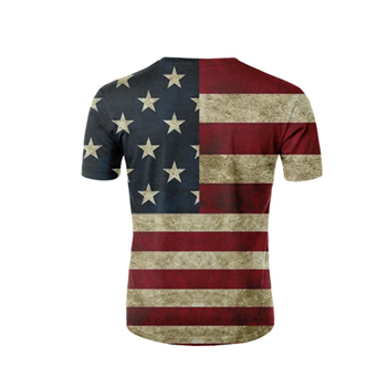 3D Pattern Printed T-shirt