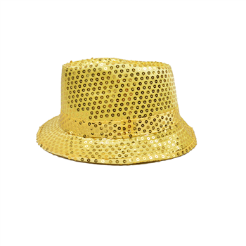 Glamorous Sequin Fedora Hat