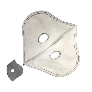 Reusable cycling running face mask with filters