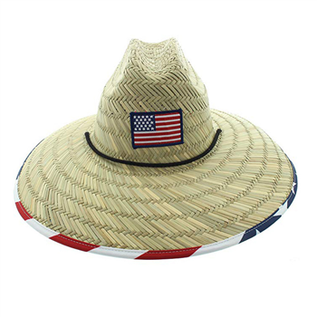 Straw Lifeguard Hat