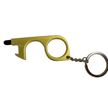 Notouch contactless door opener keychain