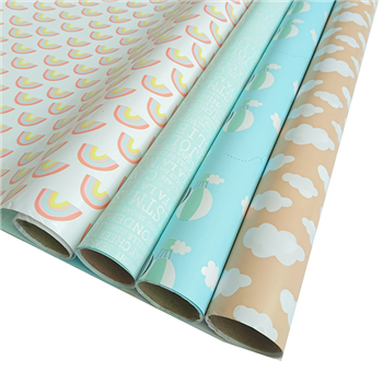Customized Christmas Gift Wrap rolls -30" x 120"