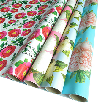 Customized Christmas Gift Wrap rolls -30" x 120"