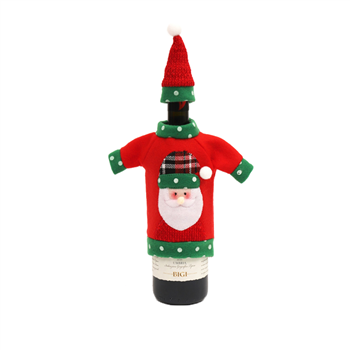 Christmas Wine Bottle Covers
