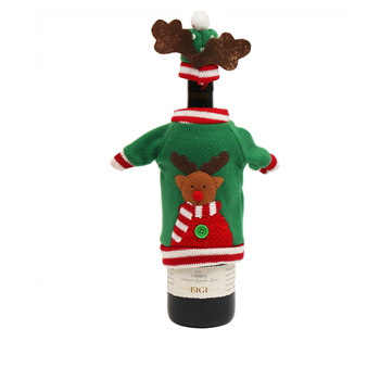 Christmas Wine Bottle Covers