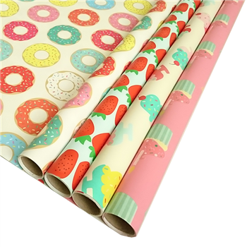 Customized Christmas Gift Wrap rolls -30"*120"
