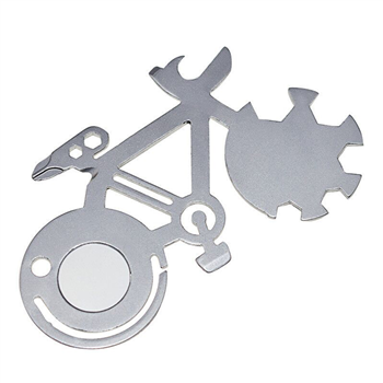 Bicycle Shape Multitool Card