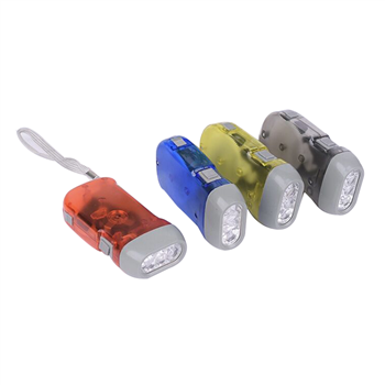 Hand Crank Flashlight