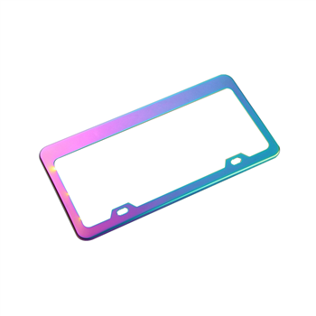  Iridescent License Plate Frame 