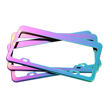  Iridescent License Plate Frame 