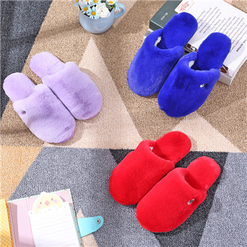 Furry Faux Fur Slippers