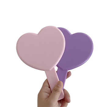 Heart Shape Handle Mirror