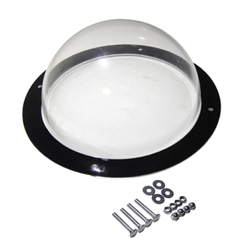 Transparent Half Round Acrylic Dog Window