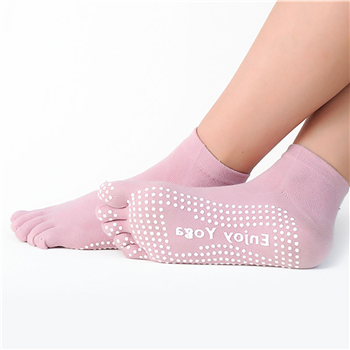 Yoga Socks with Grips Non-Slip Toe Socks