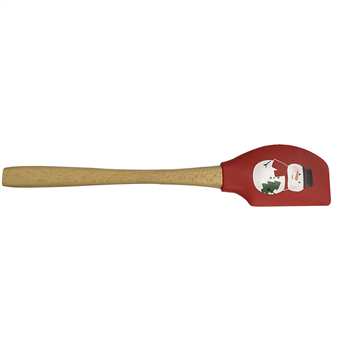 Silicone Spatula with Wood Handle