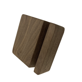 Black Walnut Wood Desk Phone Stand