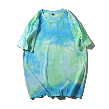 Tie-Dyed Short Sleeve Shirt