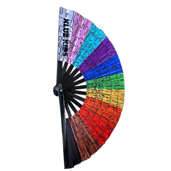 Bamboo Large  Folding Hand Fan