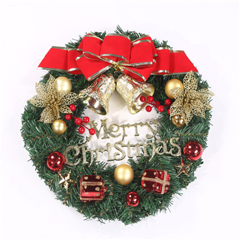 12" Small Size Christmas Door Wreath