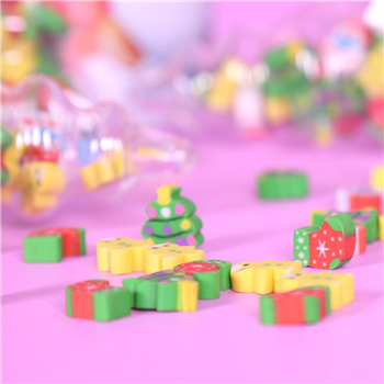 Christmas Eraser Set